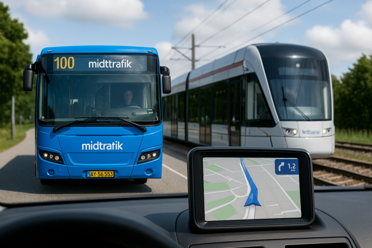 Transport, parkering & ladestander – Odder skolehjem